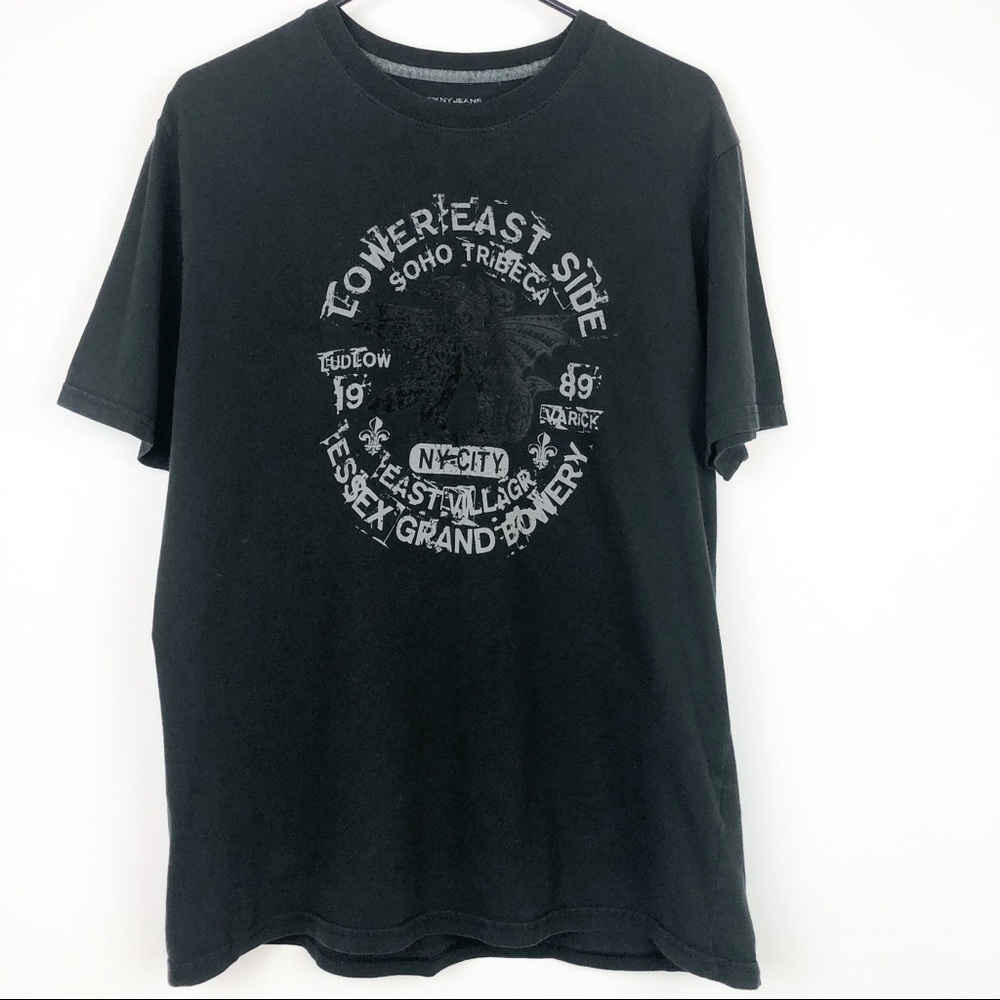DKNY Jean NY-City Soho Tribeca Graphic Tee